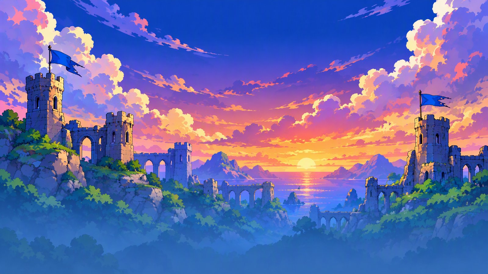 マップ「城壁」の背景