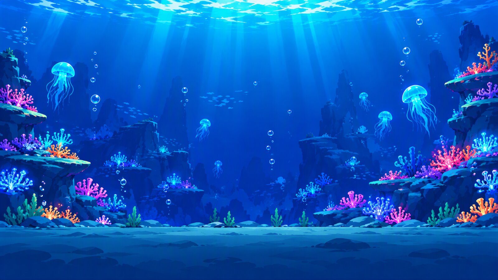 マップ「海溝の底」の背景
