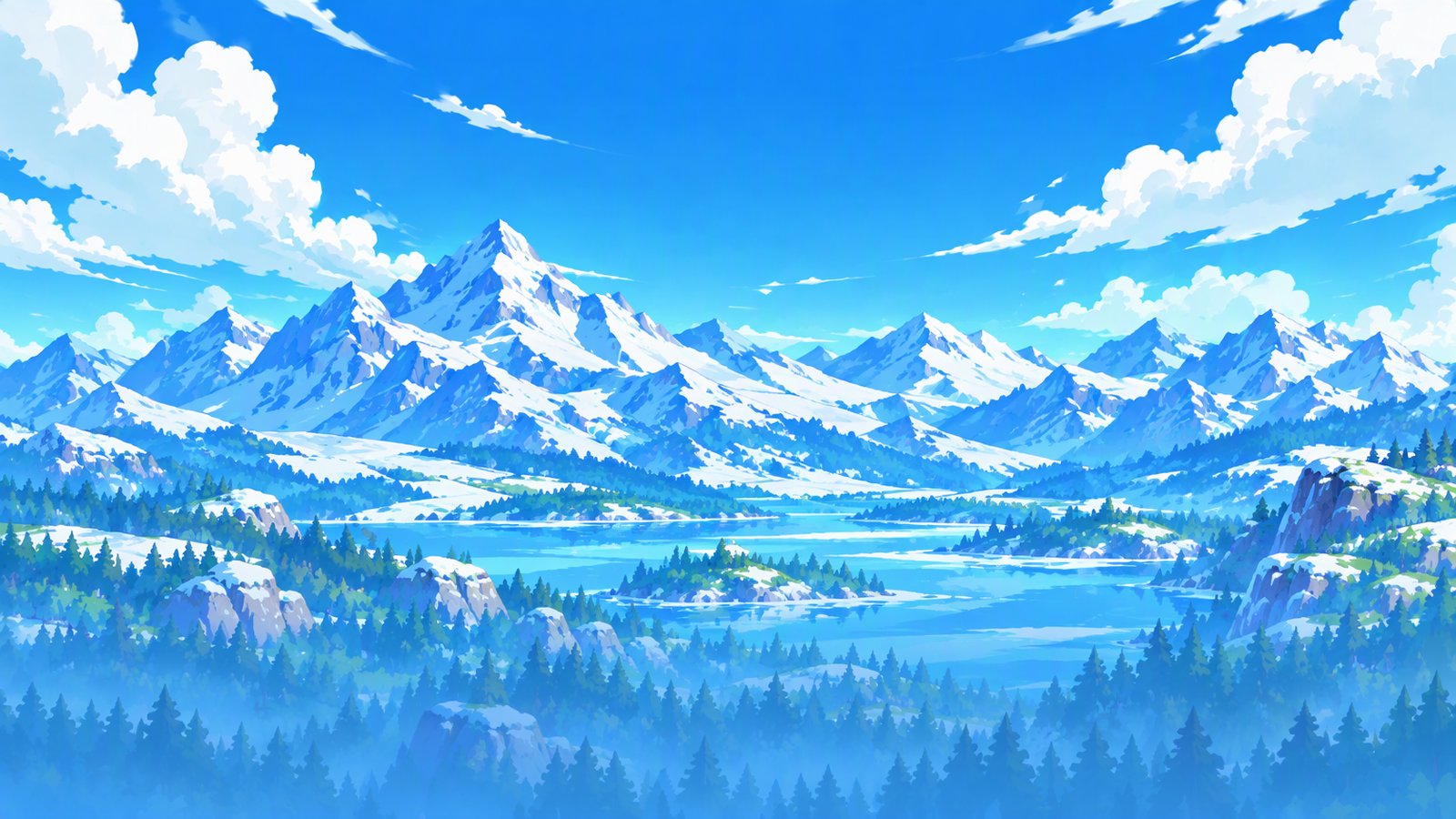 マップ「雪嶺」の背景