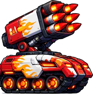 戦車「ブラストオフ」のイラスト