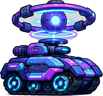戦車「グラビティ」のイラスト