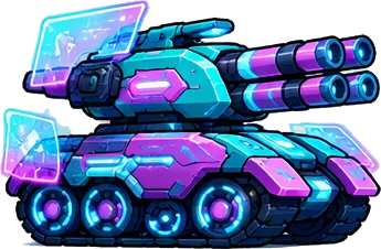 戦車「ミラージュ」のイラスト